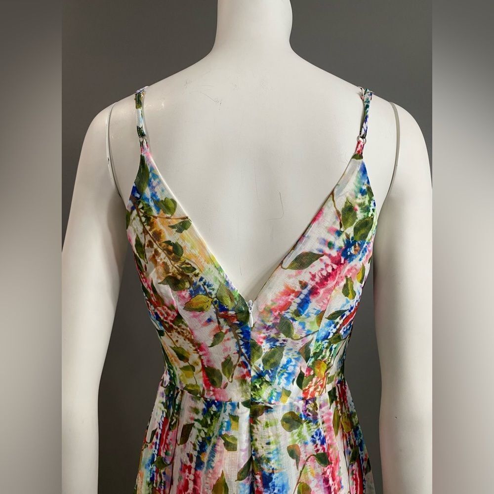 Blush Boutique Colorful Floral V-Neck Maxi Shorts/Dress Combo Size S - Picture 6 of 12